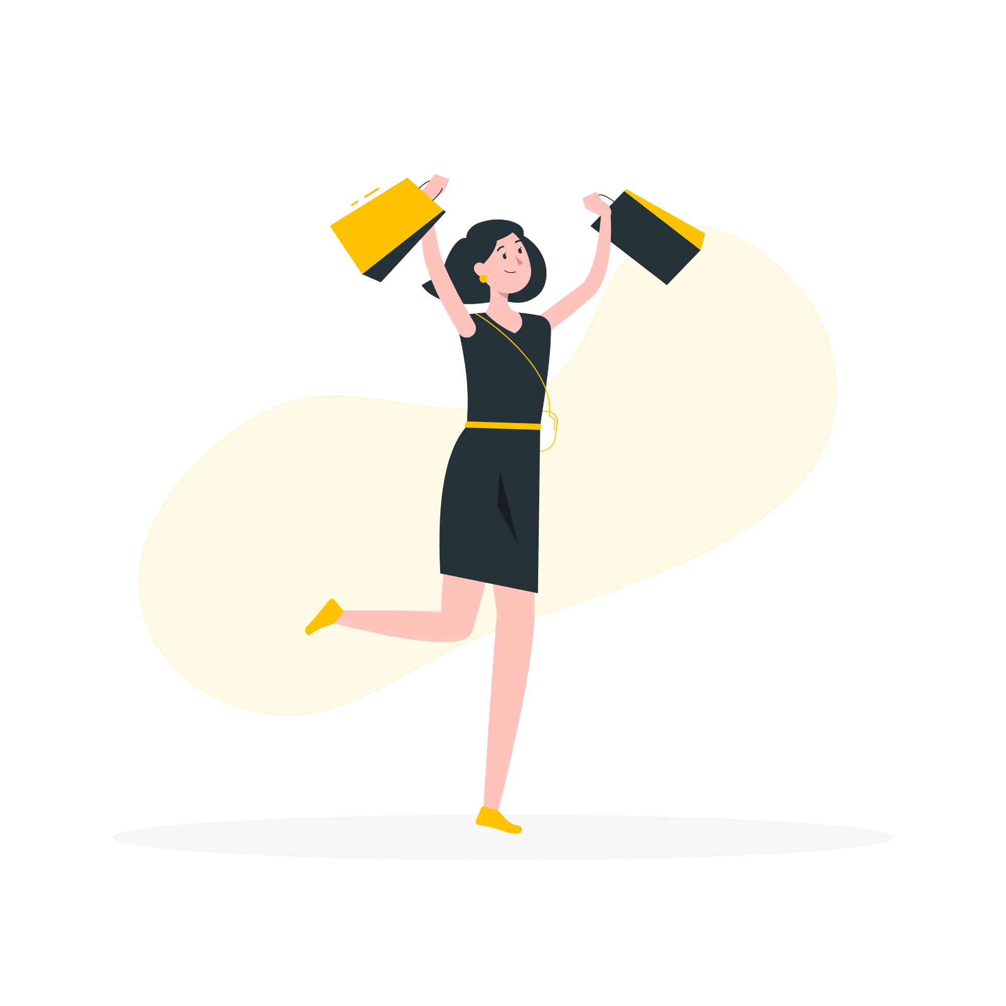 Fidélisation client : illustration d’une cliente satisfaite grâce à un programme de fidélité